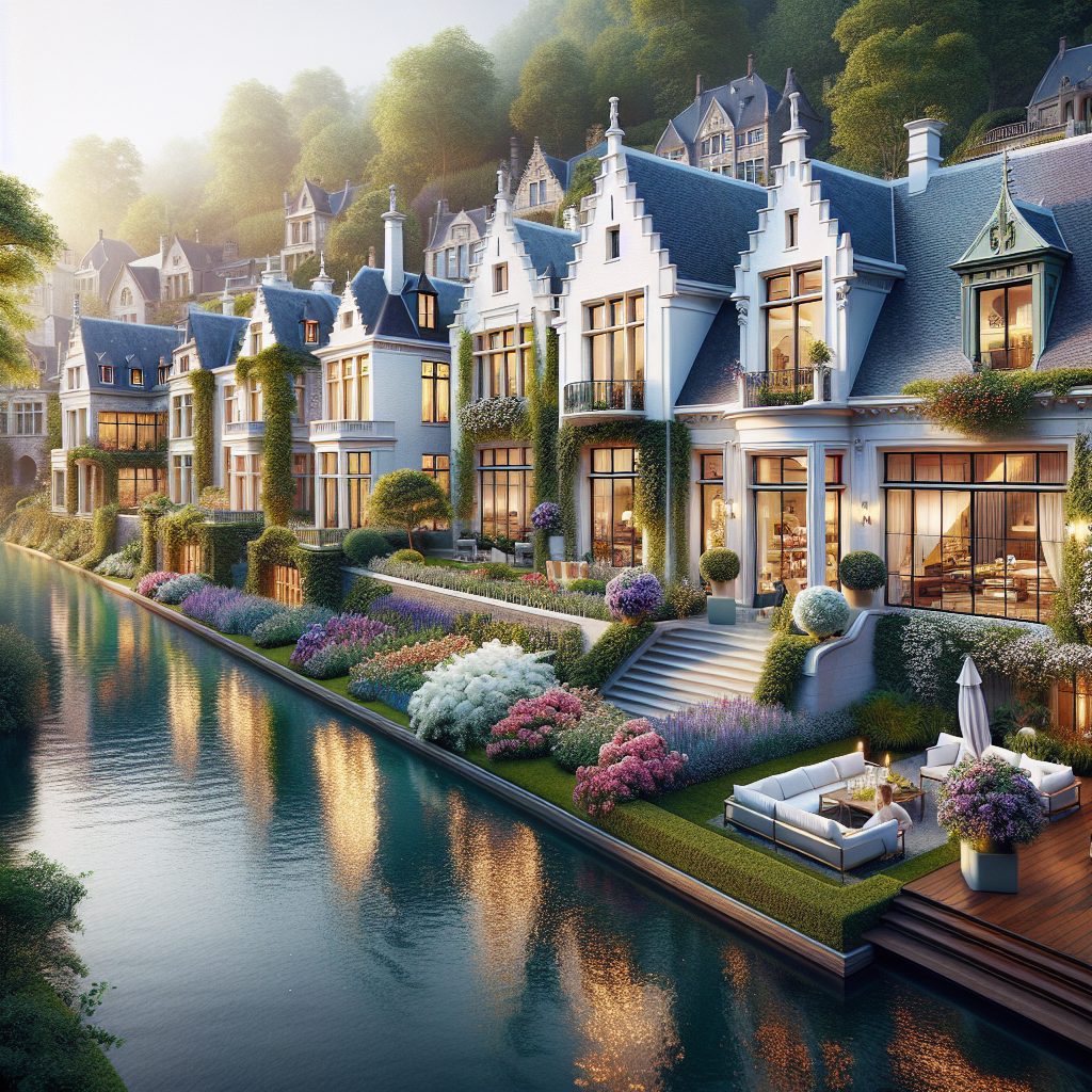 Elegant Ghent Villas With River Views And Modern Luxury Living