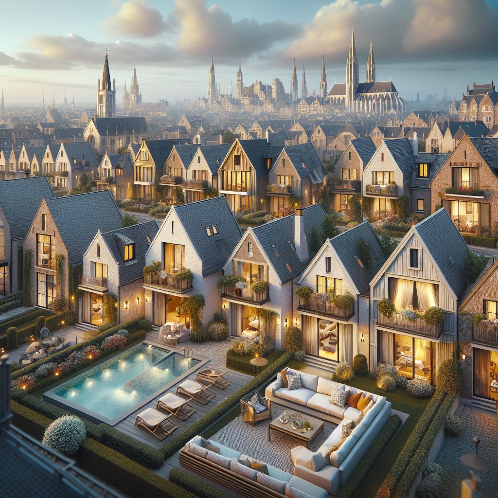 Skyline Hasselt Villas With City Views And Private Comfort